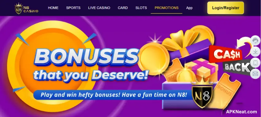 N8 Casino Download APK