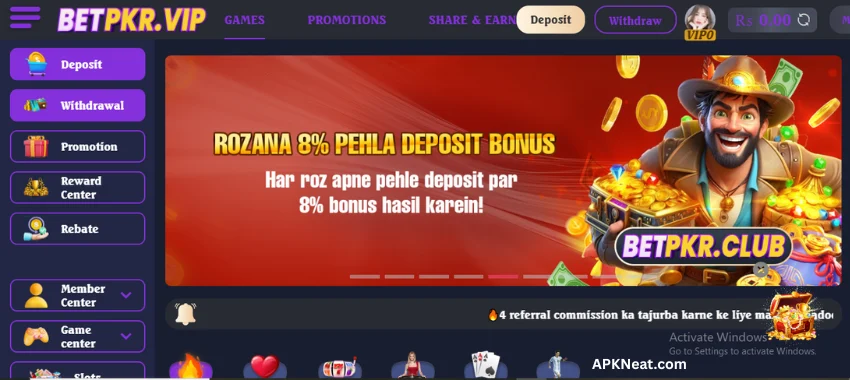 BetPkr Game Download APK