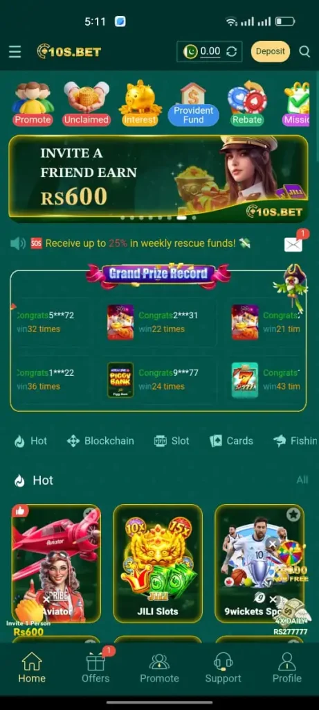 10s bet real earning app in Pakistan 2025